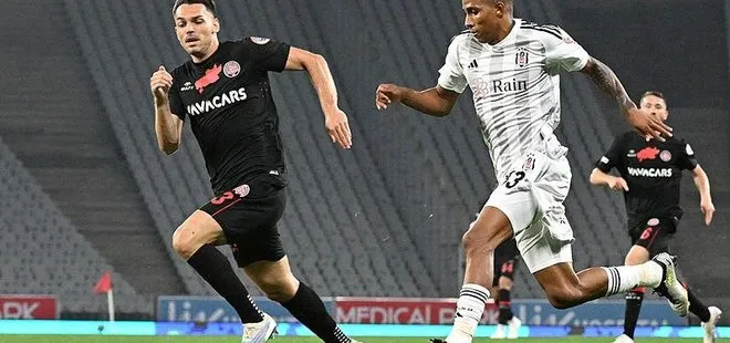 Beşiktaş, Fatih Karagümrük’ü Gedson Fernandes’in golüyle mağlup etti