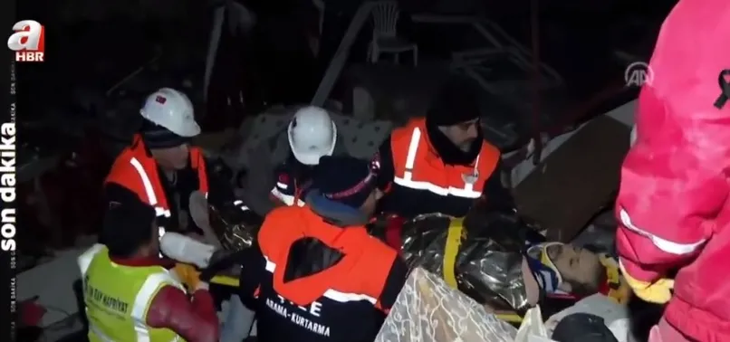 Kahramanmaraş'ta Çağrı Reşit Pervane depremden 45 saat sonra kurtarıldı