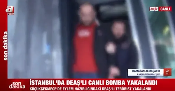 Eylem hazırlığındaki DEAŞ’lı canlı bomba İstanbul'da yakalandı - 1