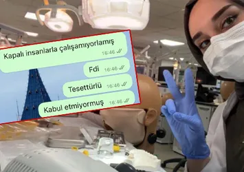 Diş Hekimliği Kongresi'nde skandalı! Başörtülü genç kızı kabul etmediler