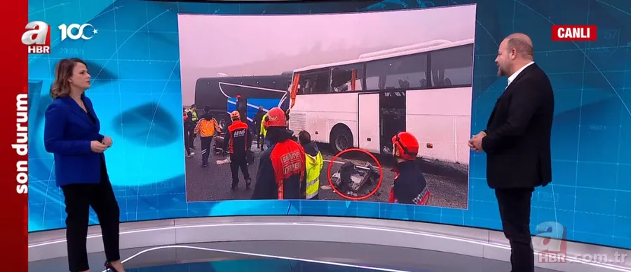 Sakarya’da 10 kişinin öldüğü kaza nasıl yaşandı? A Haber ekibi canlandırma animasyonu hazırladı! Uzman isim değerlendirdi 5