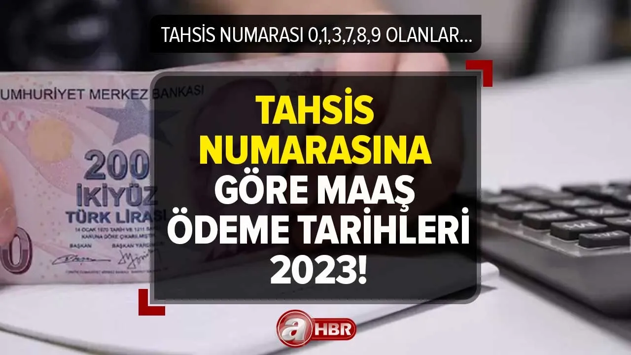 SSK Bağkur tahsis numarasına göre maaş tarihleri 2023! Tahsis numarası 0,1, 5, 7, 9 olanlar ne zaman, hangi gün maaş alır?