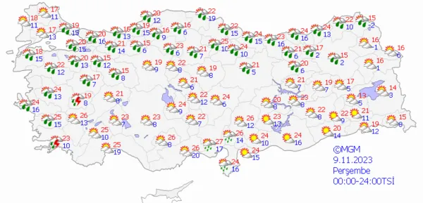 1699169242035.png Kış geliyor! Sıcaklıklar 6 derece birden düşecek sağanak yolda! İstanbul Ankara İzmir hava durumu... - 10