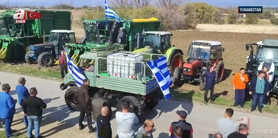 Batı Trakyalı çiftçilerden ayaklanma: Yunanistan hükümetini protesto ettiler 8