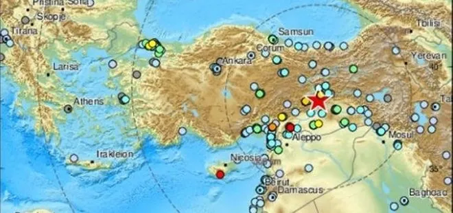 Elazığ depremini kaç kişi hissetti? Harita yayınlandı