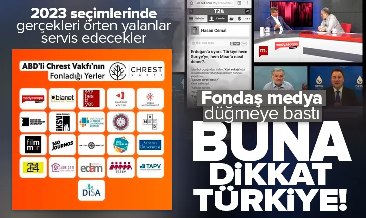 Fondaş medyaya yine Batı’dan para yağdı!