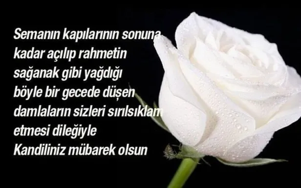 Dualı yazılı şiirli mübarek Kandil mesajları! 2021 en farklı değişik Mevlid Kandili mesajları sözleri! - 5