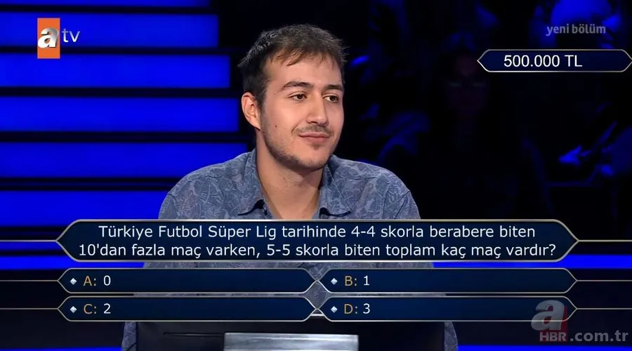 Kim Milyoner Olmak İster'de tarihi anlar! Yarışmacı milyonluk soruyu açtırmaya hak kazandı 5