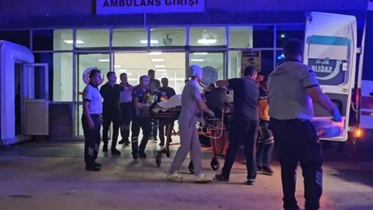 Çorum'da kolunu makineye kaptıran iş yeri sahibi yaralandı