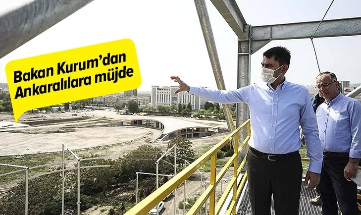 Bakan Murat Kurum’dan Ankaralılara müjde: 3 milyon metrekarelik yeşil alan kazandıracağız
