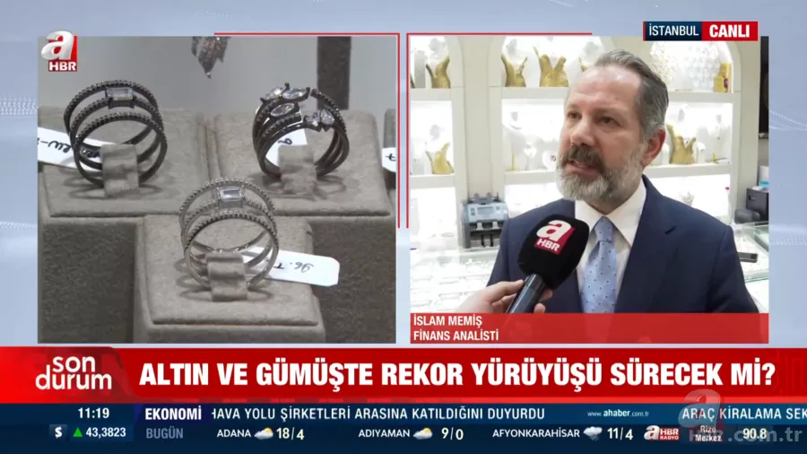 Altın uçuşta: Gramda yeni hedef 8.000 TL! İslam Memiş net konuştu: Alım fırsatı yolda 9