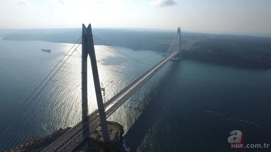 Yapımı 39 ay süren Yavuz Sultan Selim Köprüsü'nden 39 fotoğraf 23