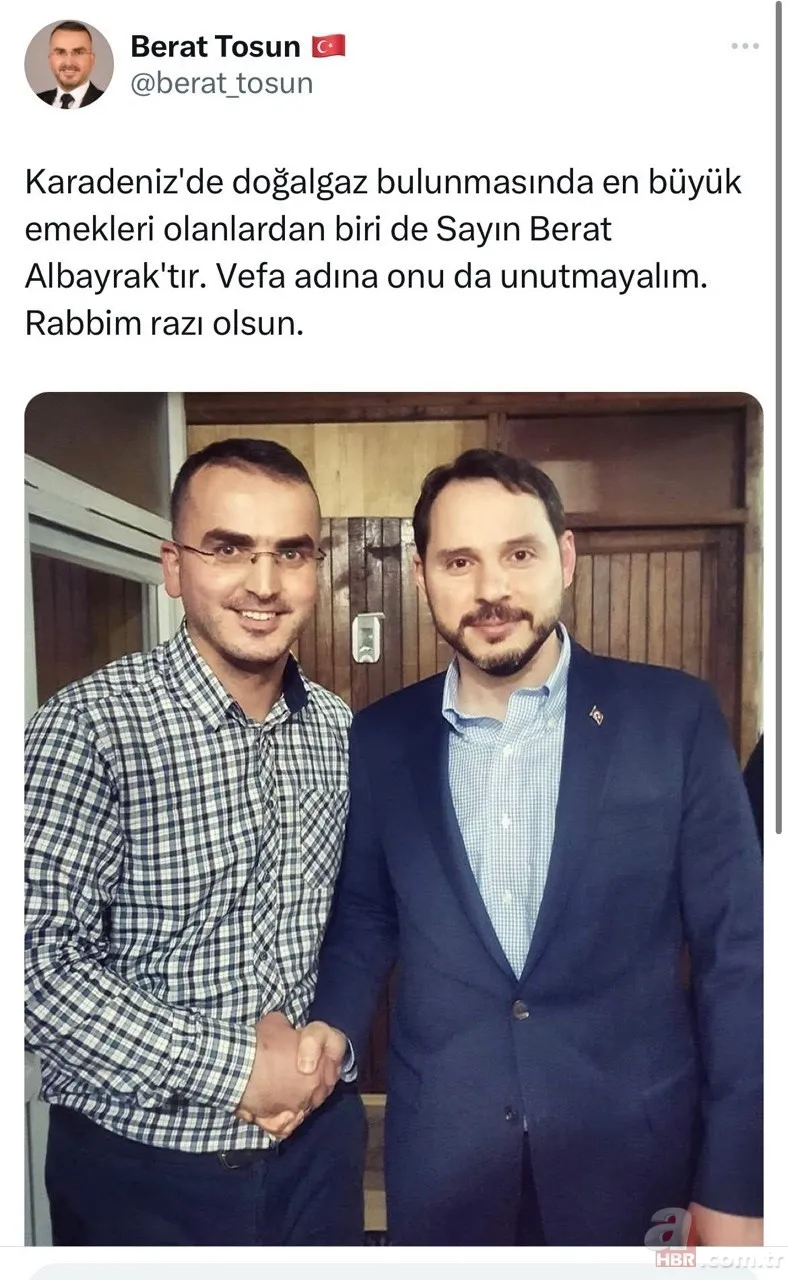 Muhalif eski Bakan Türker'den dikkat çeken Karadeniz gazı açıklaması: Allah'ı var mimarı Berat Albayrak 16