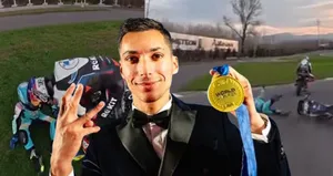 Pistte korkutan anlar!