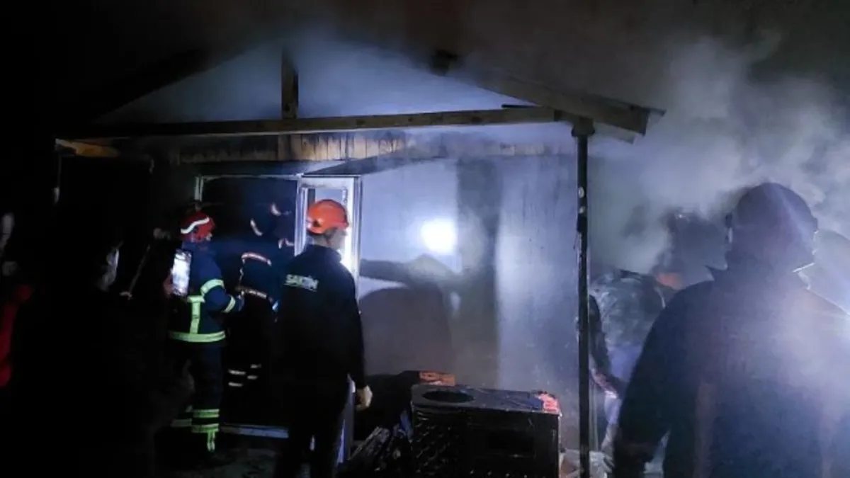 Sakarya'da feci olay! Ekmek yaparken alevler yükseldi