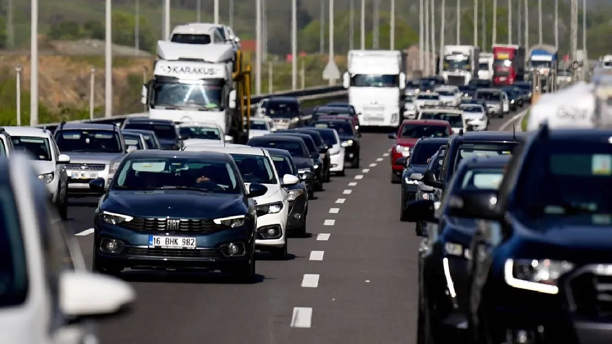 Bayram tatilinin 7 günündeki trafik kazalarında 55 kişi öldü, 7 bin 331 kişi yaralandı