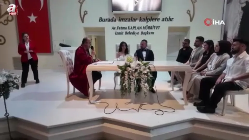 Nikah salonlarında 25.5.25 yoğunluğu