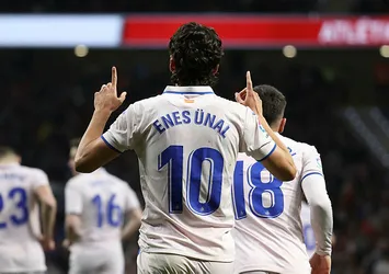 Milli yıldızımız Enes Ünal Getafe'de Ocak ayının futbolcusu seçildi