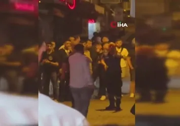 Döner bıçaklı saldırgan kamerada