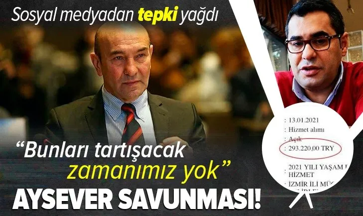 CHP’li Tunç Soyer’den Enver Aysever savunması! 238 bin liralık ihale soruldu: Bunları tartışacak zamanımız yok