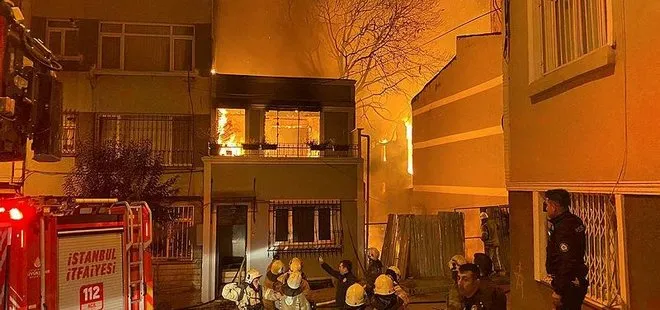 Beyoğlu’nda metruk binada başlayan yangın 5 binaya sıçradı