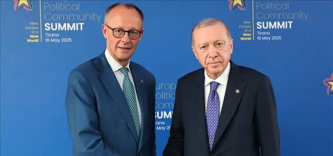 Başkan Erdoğan Almanya Başbakanı ile görüştü