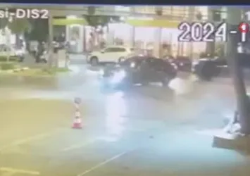 Antalya'da feci kaza kamerada