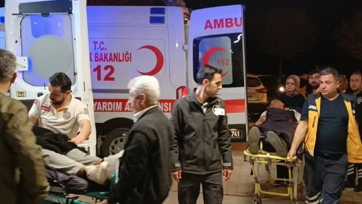 Adıyaman'daki düğünde bıçaklı kavga: 9 kişi yaralandı