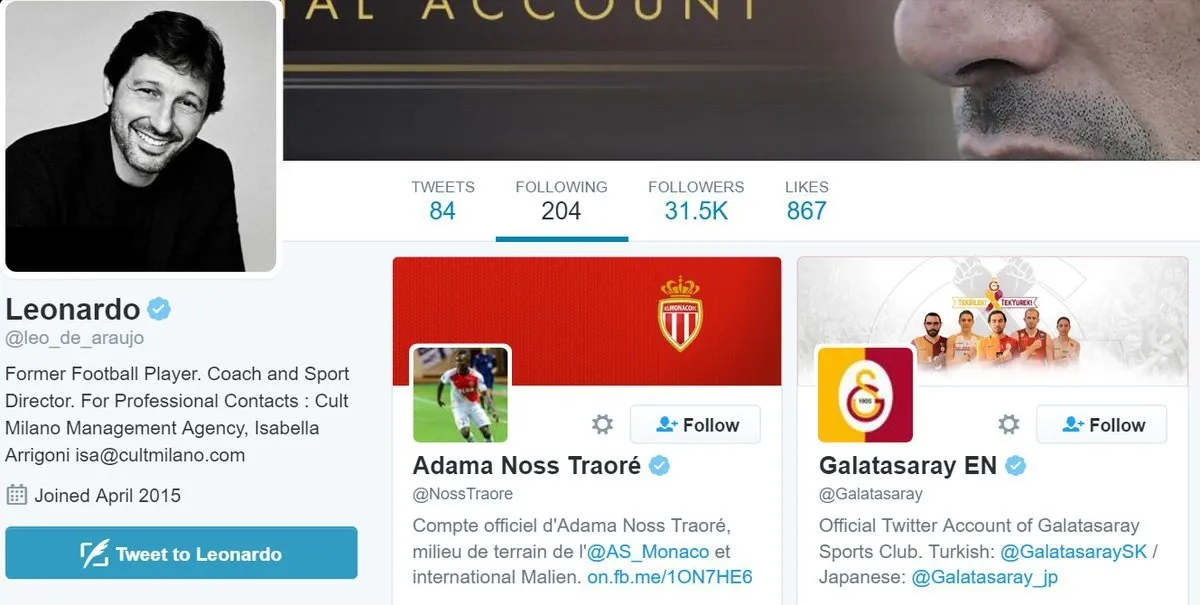 Leonardo Galatasaray'ı takip etmeye başladı! - 1
