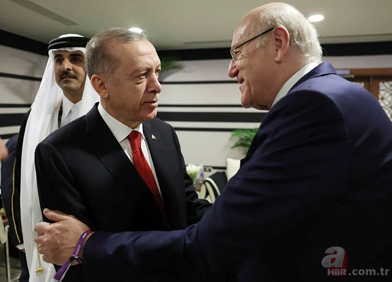 Başkan Recep Tayyip Erdoğan 2022 Dünya Kupası'nı dünya liderleri ile birlikte izledi 14