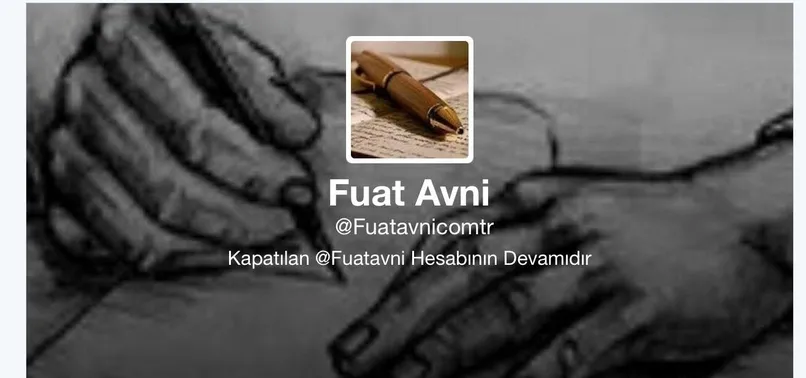 İşte Fuat Avni hesabını açan kişi