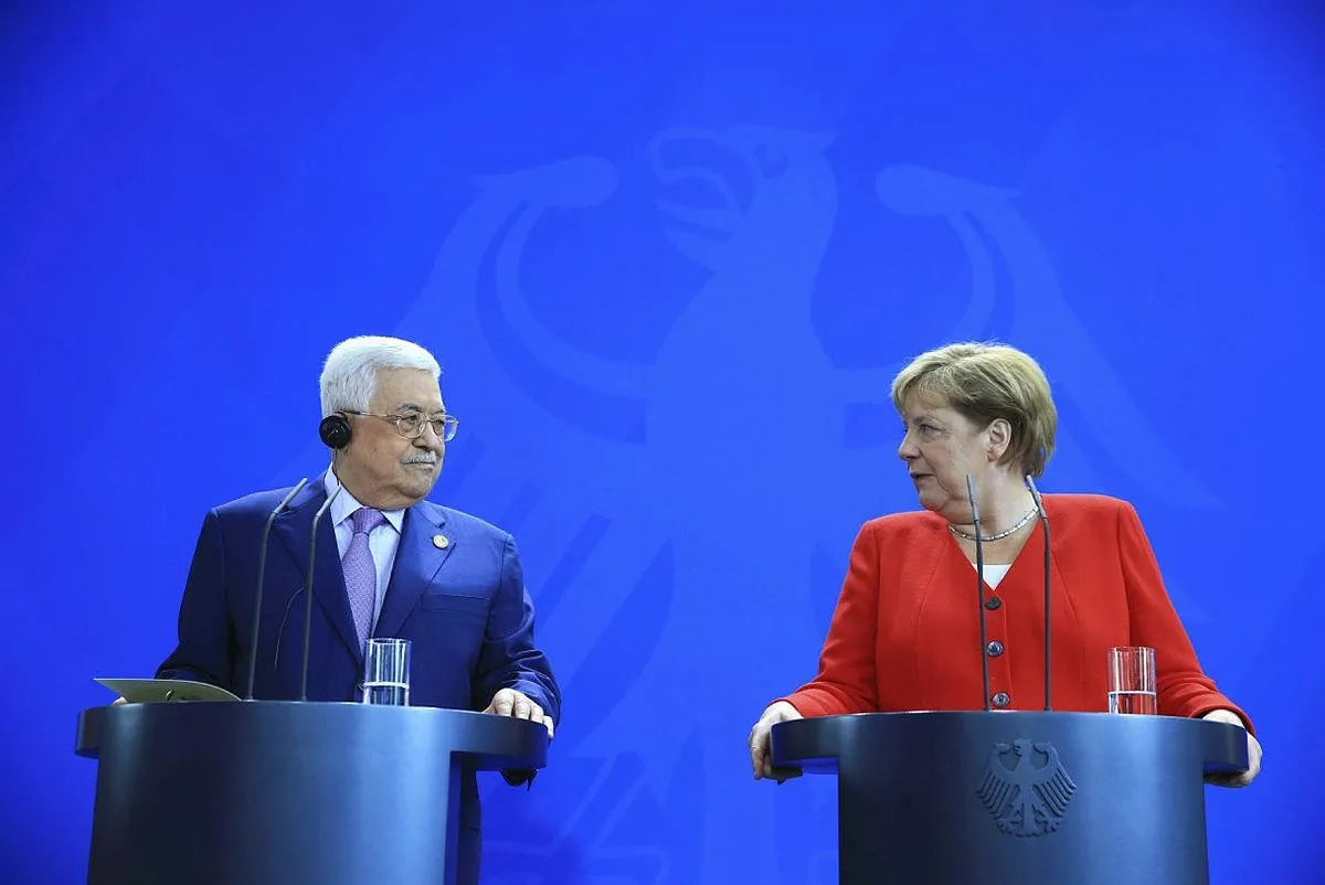 Angela Merkel'den flaş Filistin açıklaması