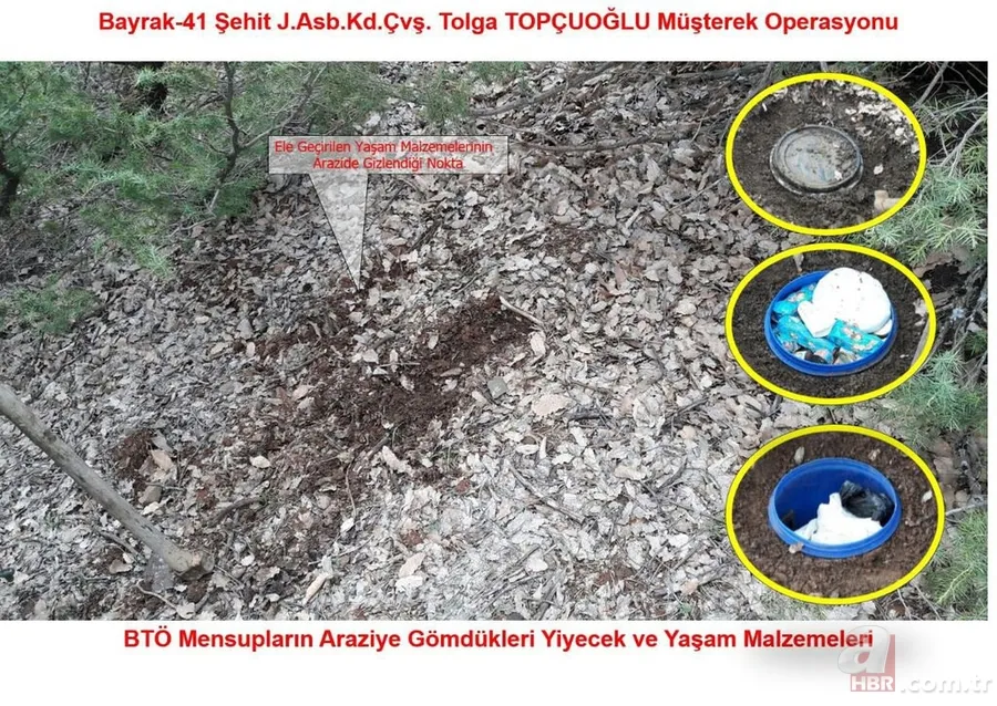 PKK sığınağında ısı güdümlü füze bulundu 10