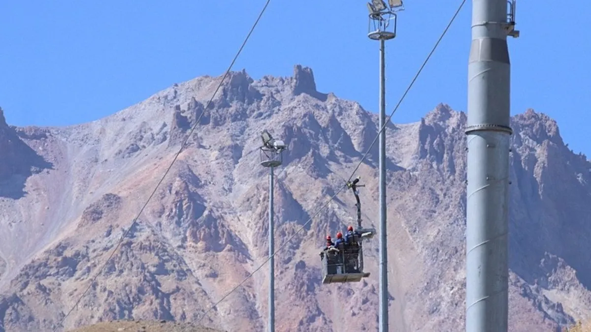 Erciyes kayak sezonuna hazırlanıyor!