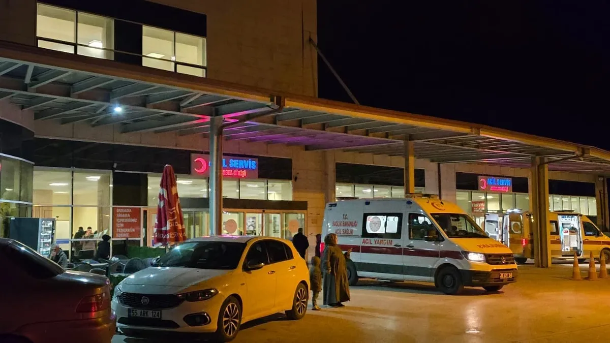 Samsun'da feci kaza! Çok sayıda yaralı var