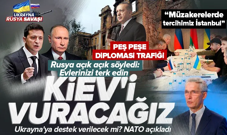 Rusya: Kievi vuracağız