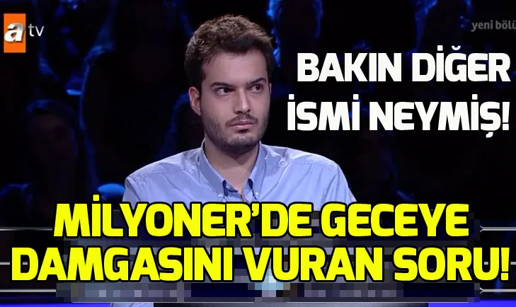 Kim Milyoner Olmak İster 774. bölüm soru ve cevapları