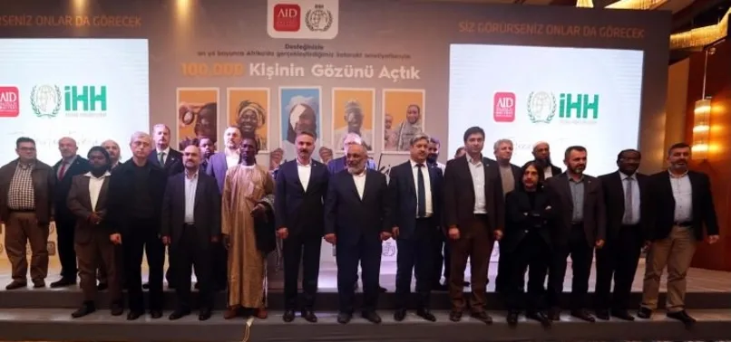 İHH'dan 10 yılda 100 bin katarakt ameliyatı