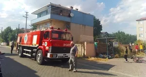 Muratlı’da boş arsada çıkan yangın korkuttu