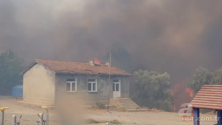 Vatandaşlar canlarını zor kurtardı! Antalya’daki yangın bir mahalleye daha sıçradı