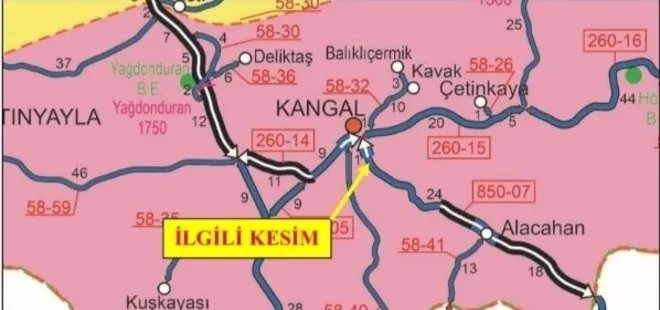 Sivas'ta ÇEDAŞ’ın yüksek gerilim kablosu koptu! Çevre yolu ulaşıma kapandı