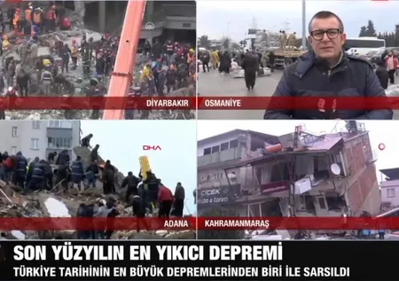 Son yüzyılın en yıkıcı DEPREMİ! A Haber ekipleri DEPREM bölgelerinde... Depremle ilgili son gelişmeleri A Haber canlı yayınında tek tek aktardılar