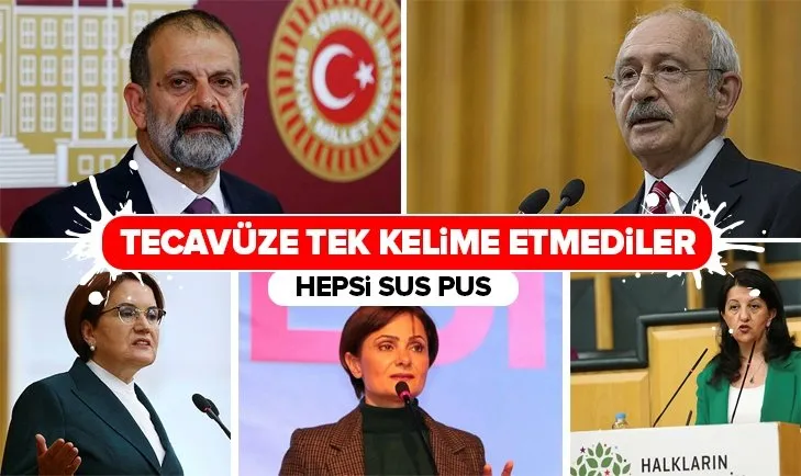 HDP'li Tuma Çelik'in tecavüz skandalına tek kelime etmediler!
