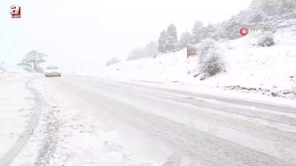 Muğla’nın yüksek kesimleri beyaza büründü