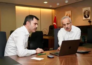 AK Parti İBB Başkan Adayı Murat Kurum çalışmalara başladı: Ulaştırma Bakanı Abdulkadir Uraloğlu ile bir araya geldi! “Sadece İstanbul”