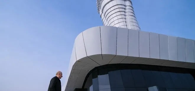 Ulaştırma ve Altyapı Bakanı Adil Karaismailoğlu’ndan Çamlıca Kulesi’nde inceleme: Dünyada bir ilk oldu