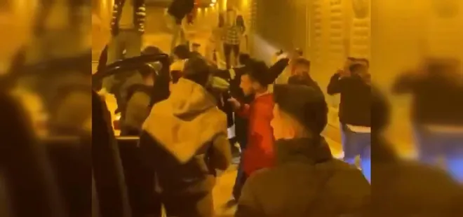 Böyle magandalık görülmedi! Ümraniye'de tünel kapatıp dans ettiler