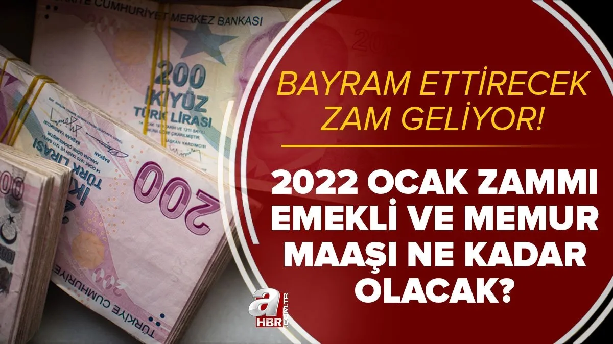 Emekliye En Az 1 775 Tl 2022 Ocak Zammi Ile Memur Ve Emekli Maasi Ne Kadar Olacak Bayram Ettirecek Zam Geliyor