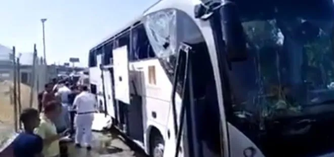 Mısır’da turist otobüsünde patlama