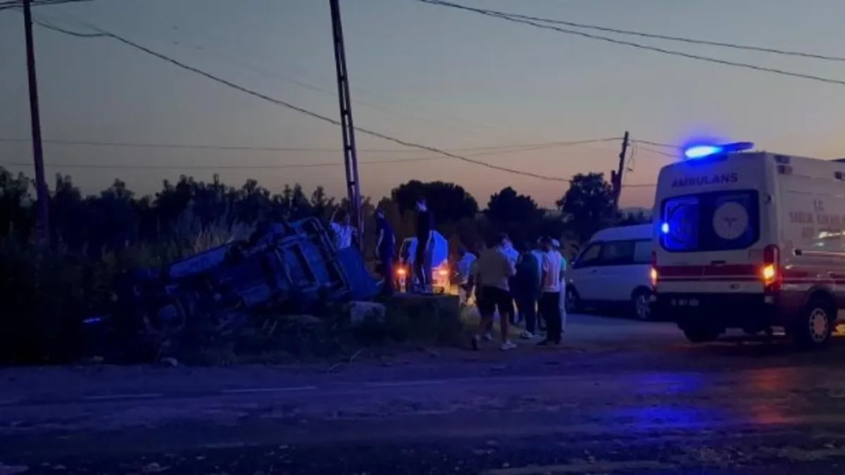 Dehşet kaza! Sürücü korkunç şekilde öldü